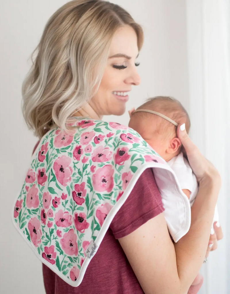 Copper Pearl Burp Cloth Bloom Set