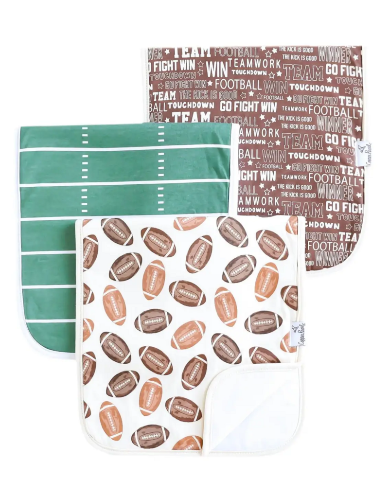 Copper Pearl Burp Cloth Set Blitz