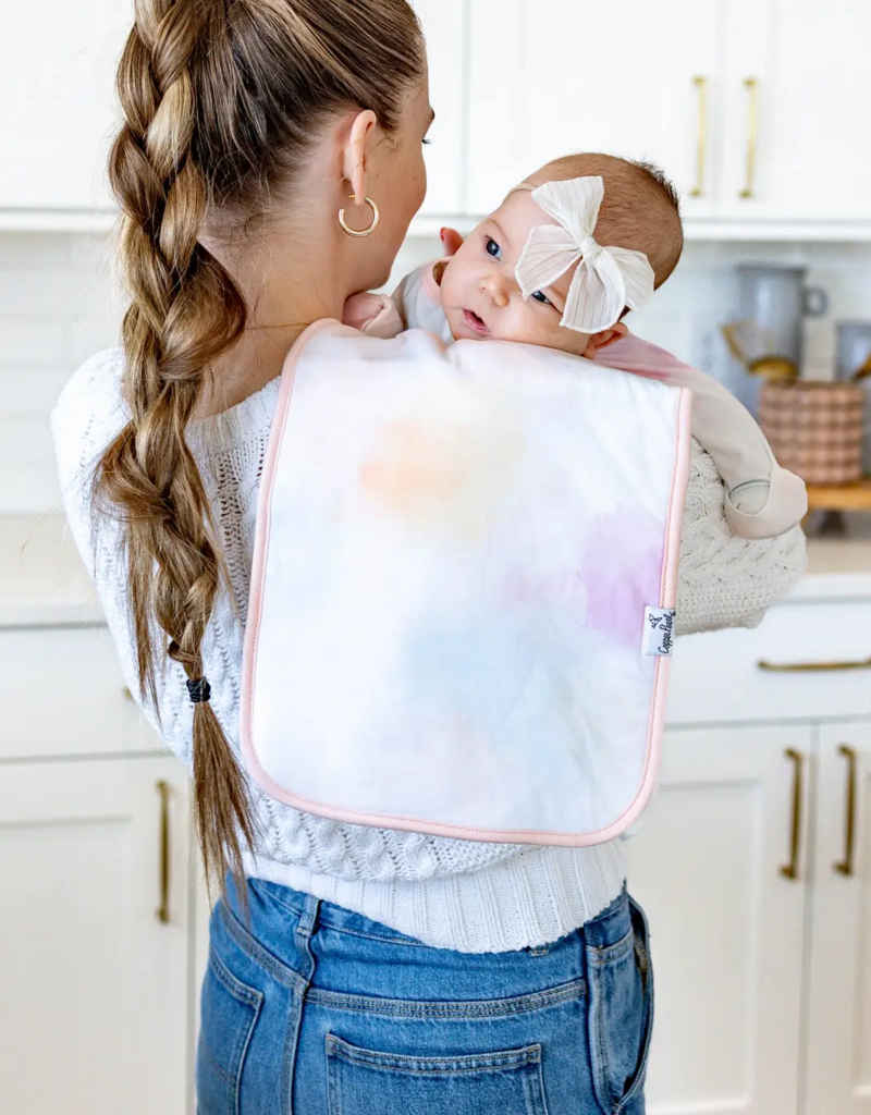Copper Pearl Burp Cloth Set Flora