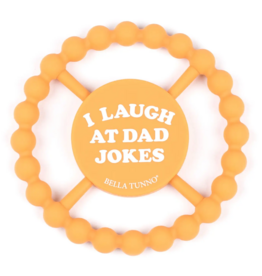 Bella Tunno Happy Teether I Laugh at Dad Jokes