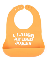 Bella Tunno Wonder Bib I Laugh at Dad Jokes