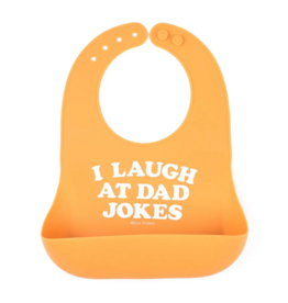 Bella Tunno Wonder Bib I Laugh at Dad Jokes
