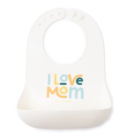 Bella Tunno Wonder Bib I Love Mom