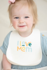 Bella Tunno Wonder Bib I Love Mom