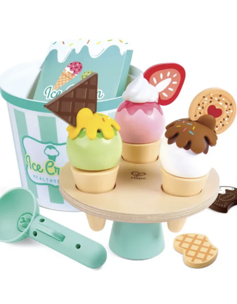 Hape Wooden Ice Cream Parlor Play Set