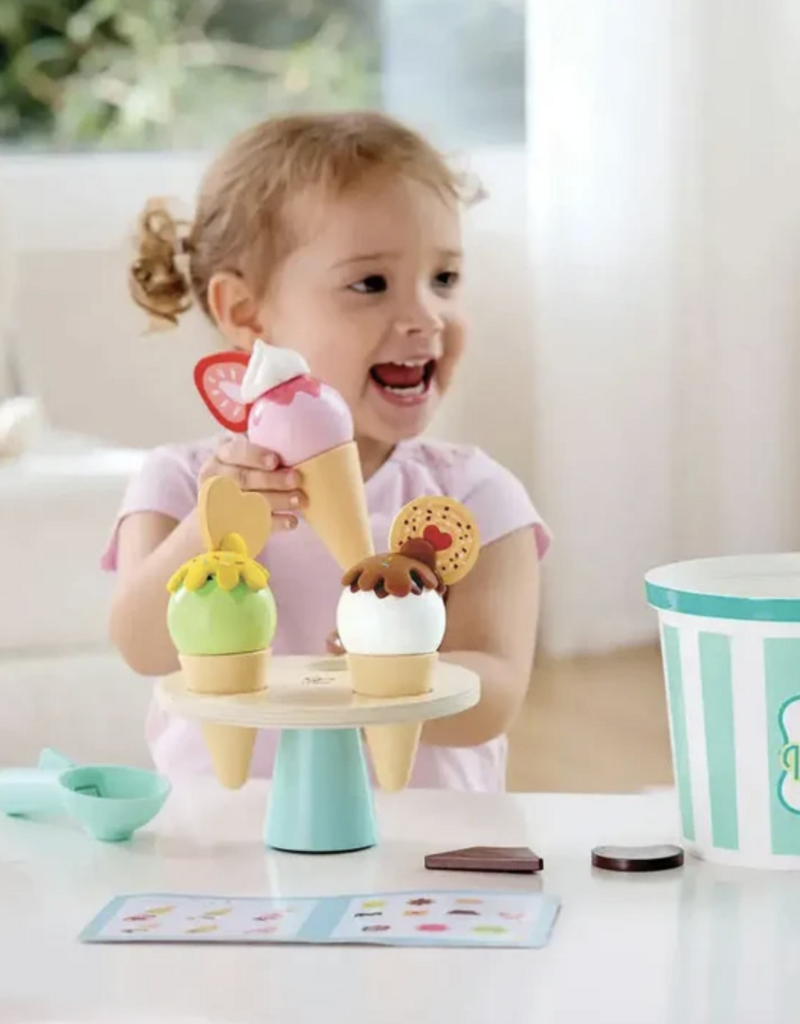 Hape Wooden Ice Cream Parlor Play Set