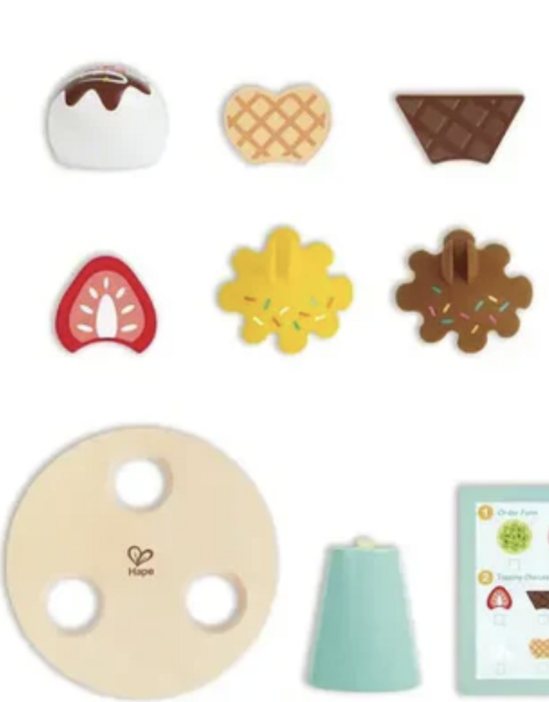Hape Wooden Ice Cream Parlor Play Set