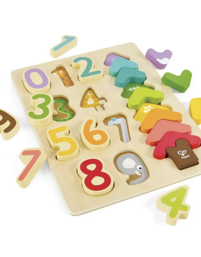 Hape Color and Numbers Puzzle