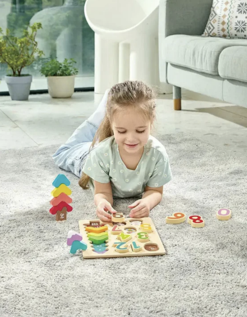 Hape Color and Numbers Puzzle