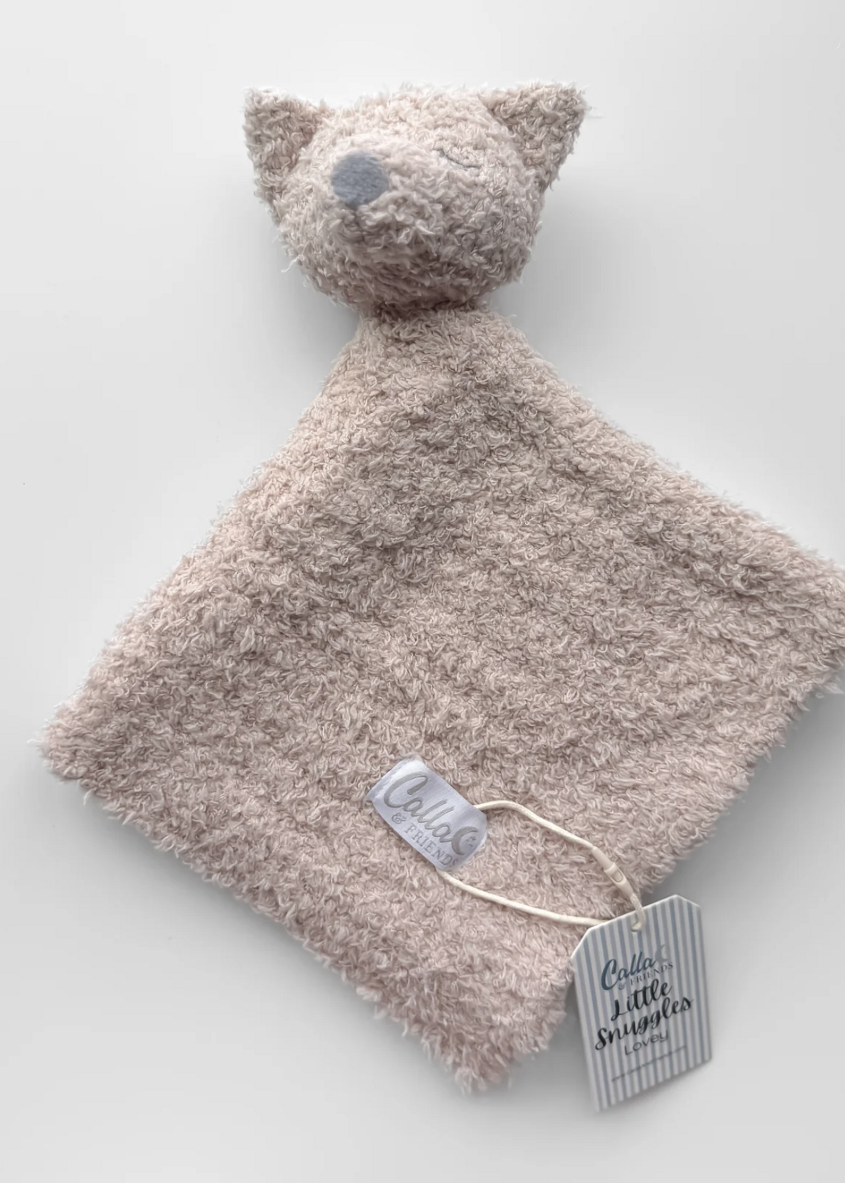 Calla & Friends Little Snuggles Rattle Fox Fawn