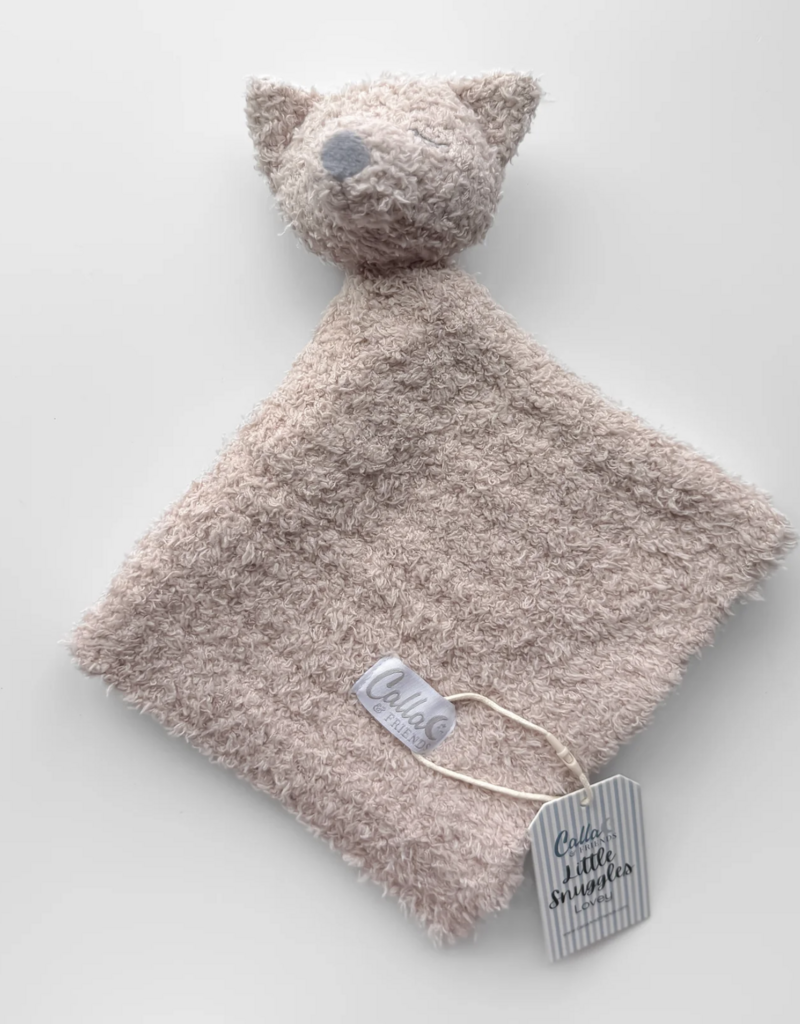 Calla & Friends Little Snuggles Rattle Fox Fawn