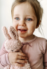 Calla & Friends Little Snuggles Rattle Bunny Petal Pink