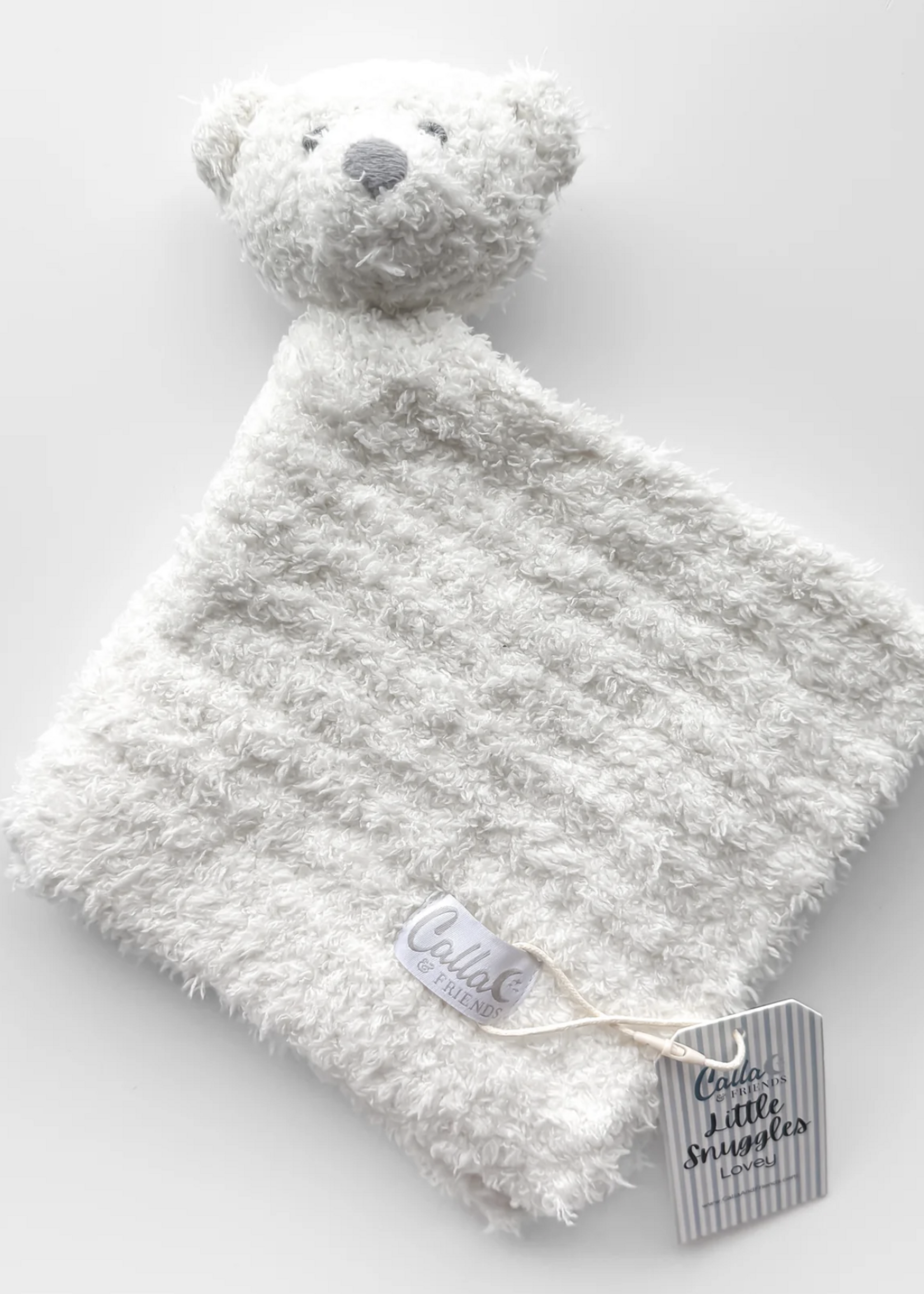 Calla & Friends Little Snuggles Rattle Bear Milk