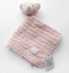 Calla & Friends Little Snuggles Rattle Bear Petal Pink