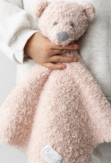 Calla & Friends Little Snuggles Rattle Bear Petal Pink