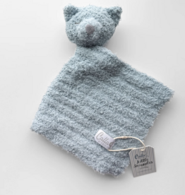 Calla & Friends Little Snuggles Rattle Fox Powder Blue