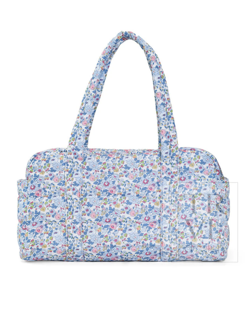 TRVL Design QUILTED GRANDE DUFFEL - BRIDGEHAMPTON FLORAL