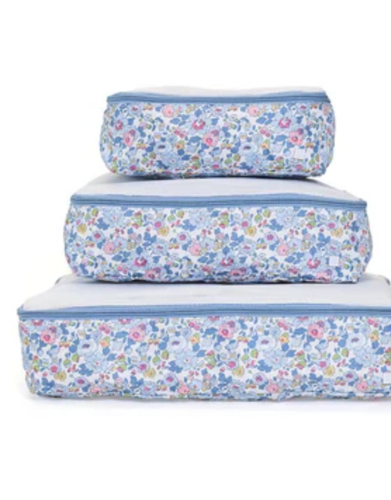 TRVL Design LUXE PACKING SQUAD Packing Cubes BRIDGEHAMPTON FLORAL