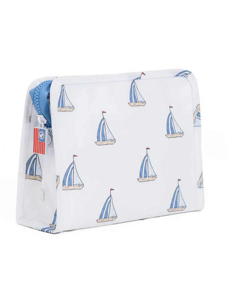 TRVL Design ROADIE LARGE Zip Pouch - SAIL AWAY