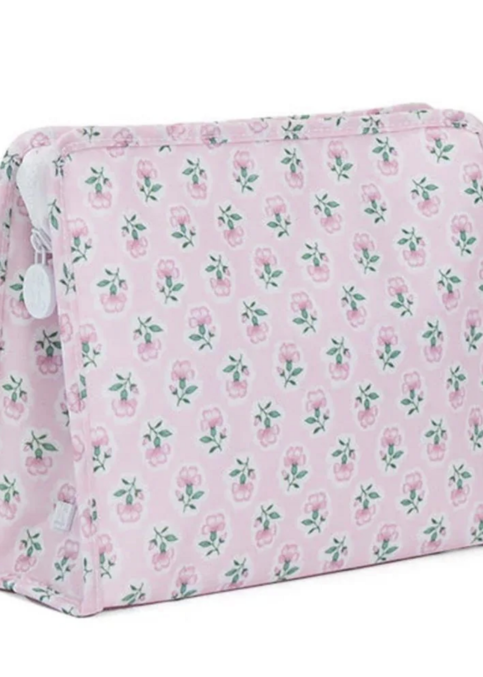 TRVL Design ROADIE LARGE Zip Pouch - PETITE FLEUR PINK