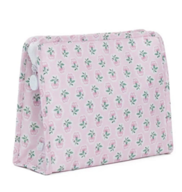 TRVL Design ROADIE LARGE Zip Pouch - PETITE FLEUR PINK