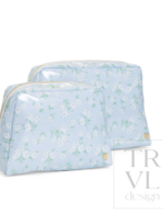 TRVL Design LUXE GLOSS WASH BAG SET - KIKI FLORAL