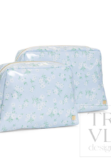 TRVL Design LUXE GLOSS WASH BAG SET - KIKI FLORAL