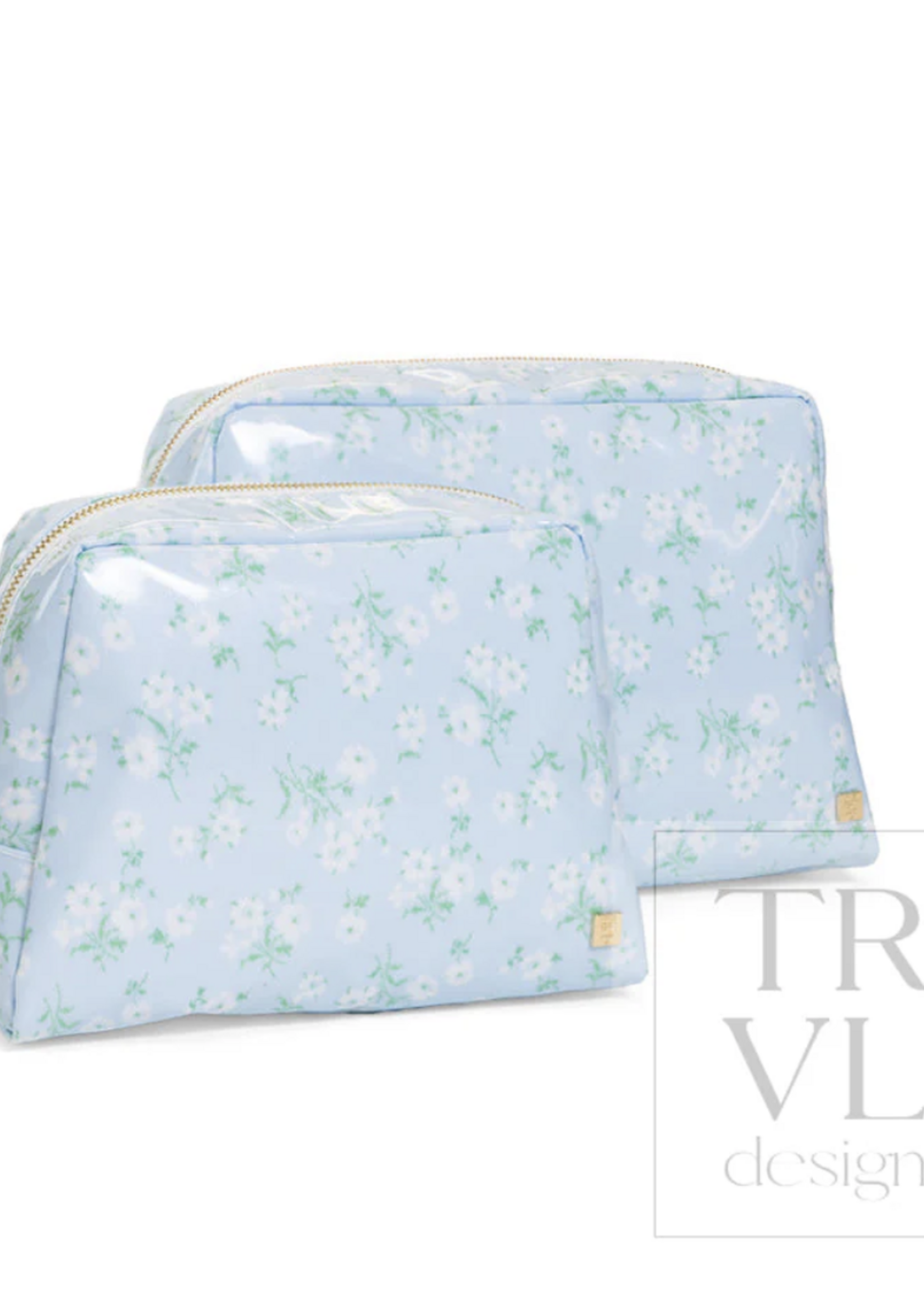 TRVL Design LUXE GLOSS WASH BAG SET - KIKI FLORAL