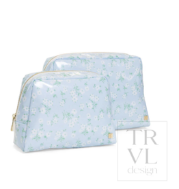 TRVL Design LUXE GLOSS WASH BAG SET - KIKI FLORAL