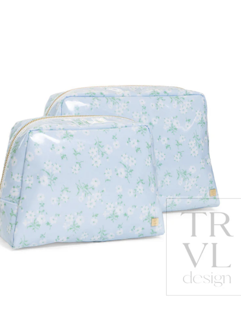 TRVL Design LUXE GLOSS WASH BAG SET - KIKI FLORAL