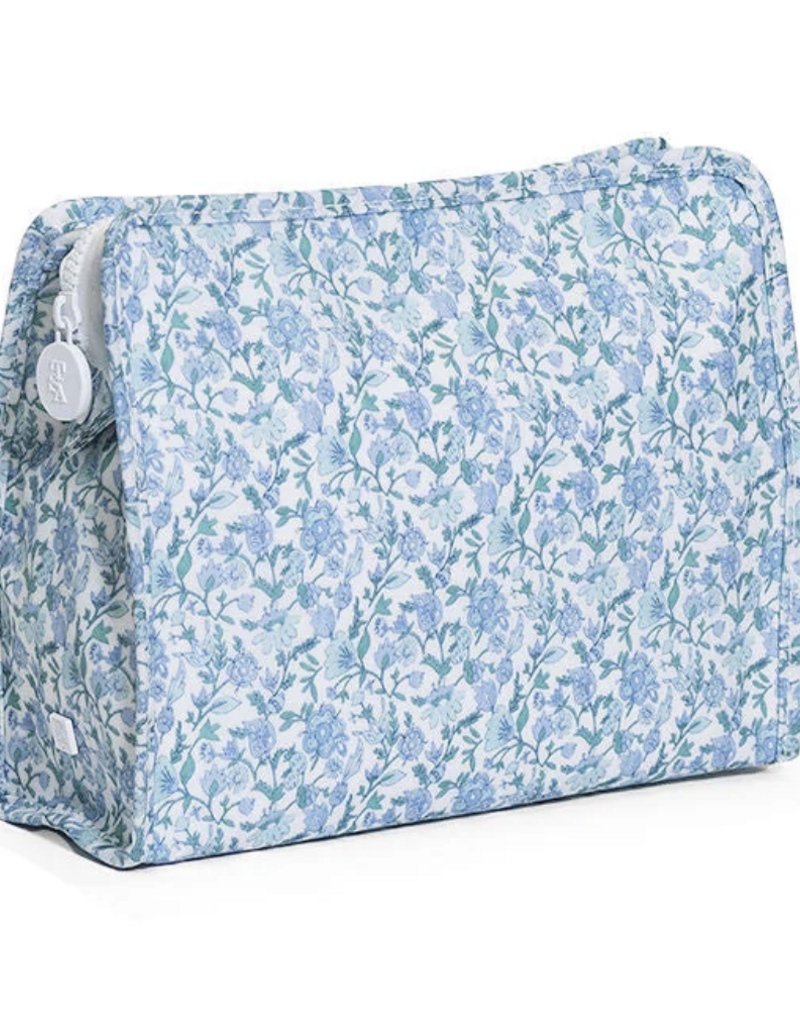 TRVL Design ROADIE LARGE Zip Pouch - HAMPTONS FLORAL