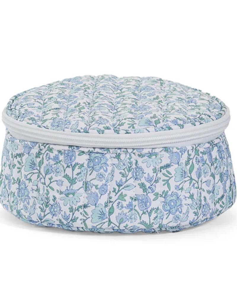 TRVL Design QUILTED JEWEL ROUND - HAMPTONS FLORAL