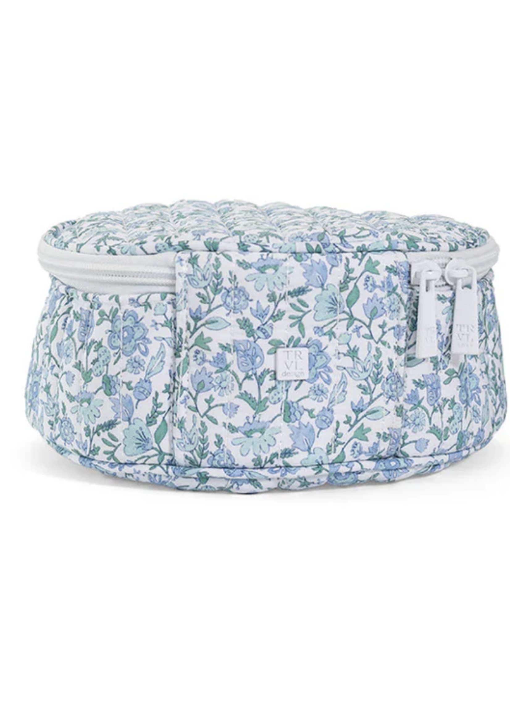 TRVL Design QUILTED JEWEL ROUND - HAMPTONS FLORAL