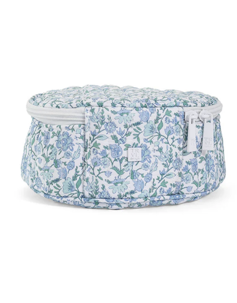 TRVL Design QUILTED JEWEL ROUND - HAMPTONS FLORAL