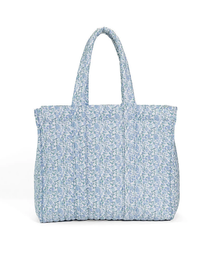 TRVL Design QUILTED GO GO TOTE - HAMPTONS FLORAL
