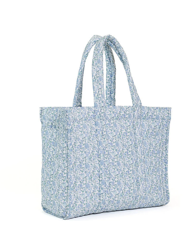 TRVL Design QUILTED GO GO TOTE - HAMPTONS FLORAL