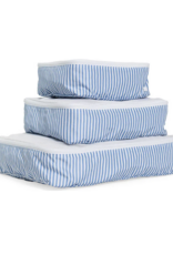 TRVL Design PACKING SQUAD Packing Cubes PIMLICO STRIPE CHAMBRAY