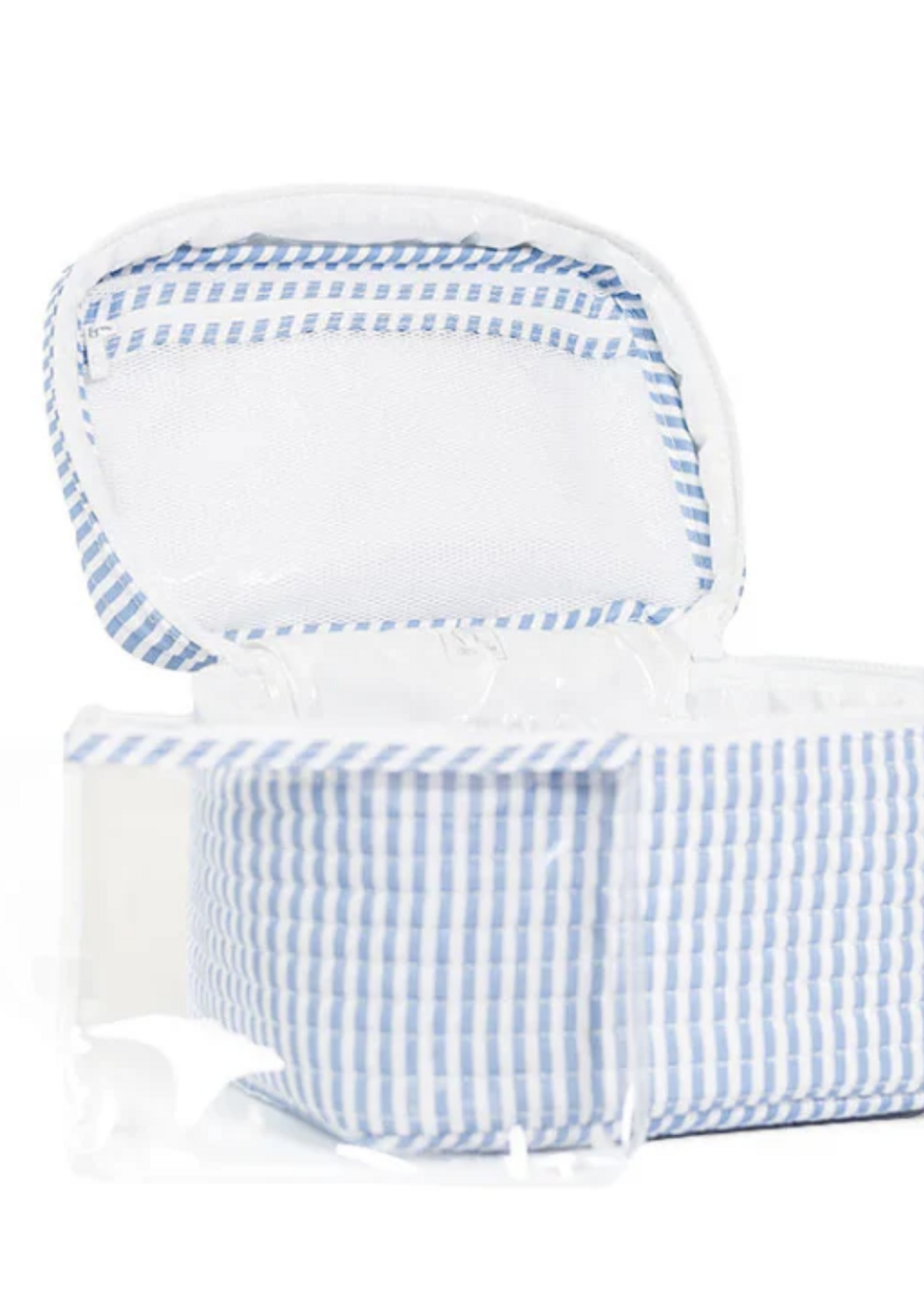 TRVL Design QUILTED TRAIN SET - PIMLICO STRIPE CHAMBRAY