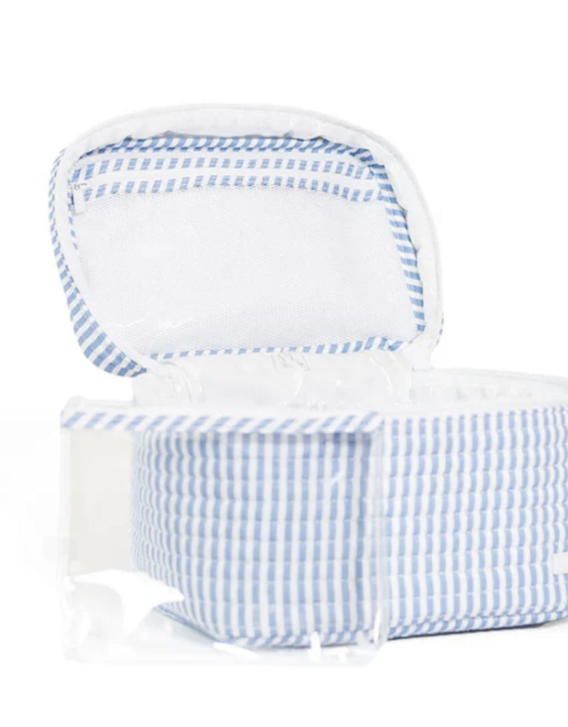 TRVL Design QUILTED TRAIN SET - PIMLICO STRIPE CHAMBRAY