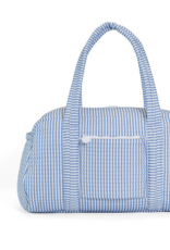 TRVL Design QUILTED GRANDE DUFFEL - PIMLICO STRIPE CHAMBRAY