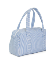 TRVL Design QUILTED GRANDE DUFFEL - PIMLICO STRIPE CHAMBRAY