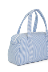 TRVL Design QUILTED GRANDE DUFFEL - PIMLICO STRIPE CHAMBRAY