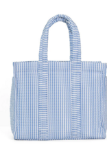 TRVL Design QUILTED GO GO TOTE - PIMLICO STRIPE CHAMBRAY