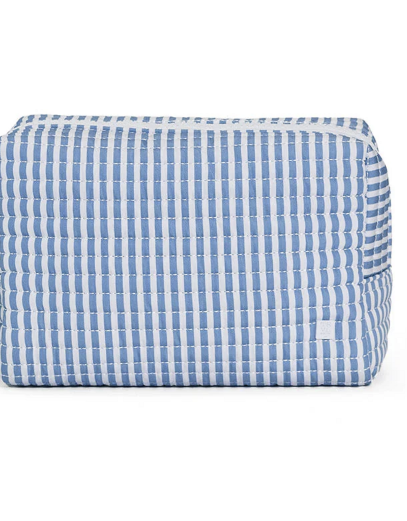 TRVL Design QUILTED EVERYDAY BAG - PIMLICO STRIPE CHAMBRAY