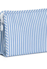 TRVL Design ROADIE MEDIUM Zip Pouch - PIMLICO STRIPE CHAMBRAY