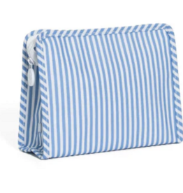 TRVL Design ROADIE MEDIUM Zip Pouch - PIMLICO STRIPE CHAMBRAY