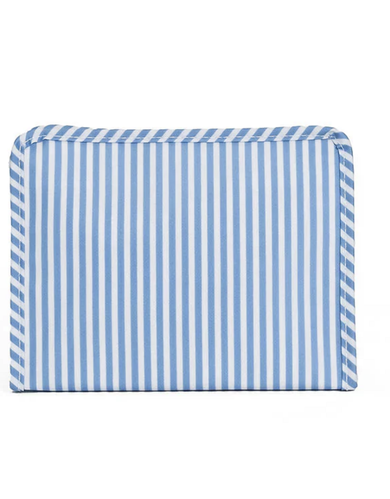 TRVL Design ROADIE MEDIUM Zip Pouch - PIMLICO STRIPE CHAMBRAY