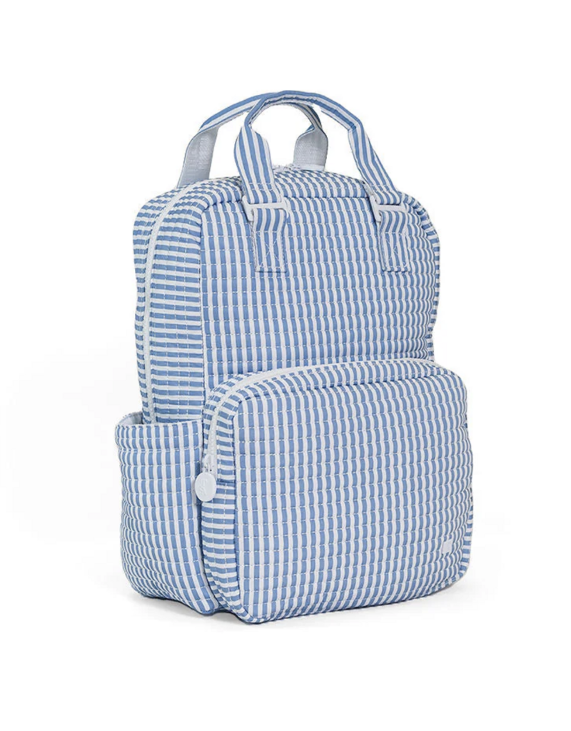 TRVL Design QUILTED ALL YOU NEED BAG - PIMLICO STRIPE CHAMBRAY