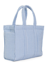TRVL Design QUILTED MINI GO GO TOTE - PIMLICO STRIPE CHAMBRAY