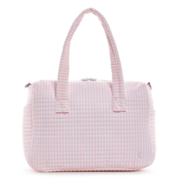 TRVL Design QUILTED STROLLER BAG - PIMLICO STRIPE PINK